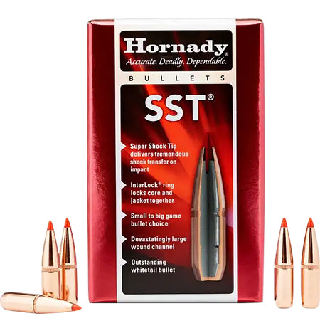 Hornady SST 150 gr .277 270 Win Polymer Tip InterLock Reloading Bullets 100ct