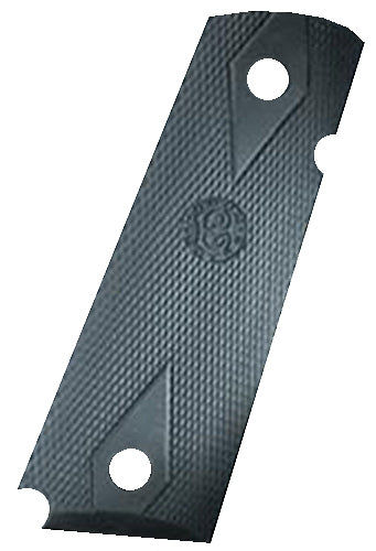 Hogue 45010 1911 Government OverMolded Grip Panels Black Rubber
