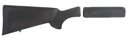 Hogue OverMolded Black Synthetic Stock Forend Combo Kit for Remington 870 Shotgun