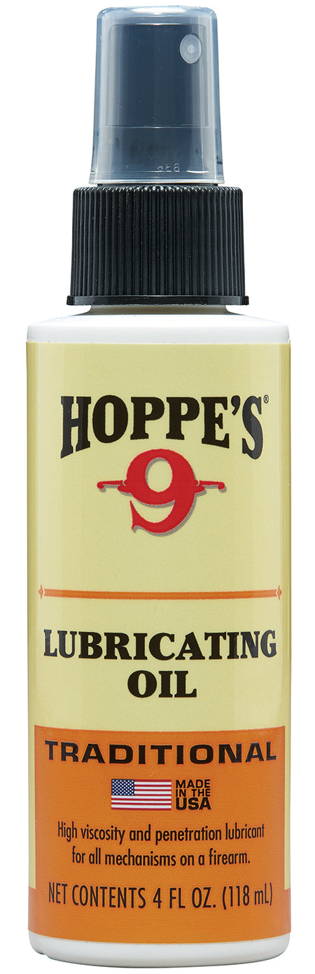 Hoppe's No. 9 Traditional Lubricating Oil 1004 4-Ounce Pump Bottle