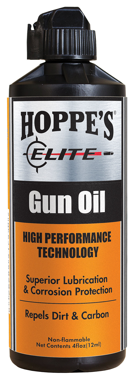Hoppe's Elite Gun Oil GO4 4-Ounce Squeeze Bottle Thin Coat Corrosion Protection
