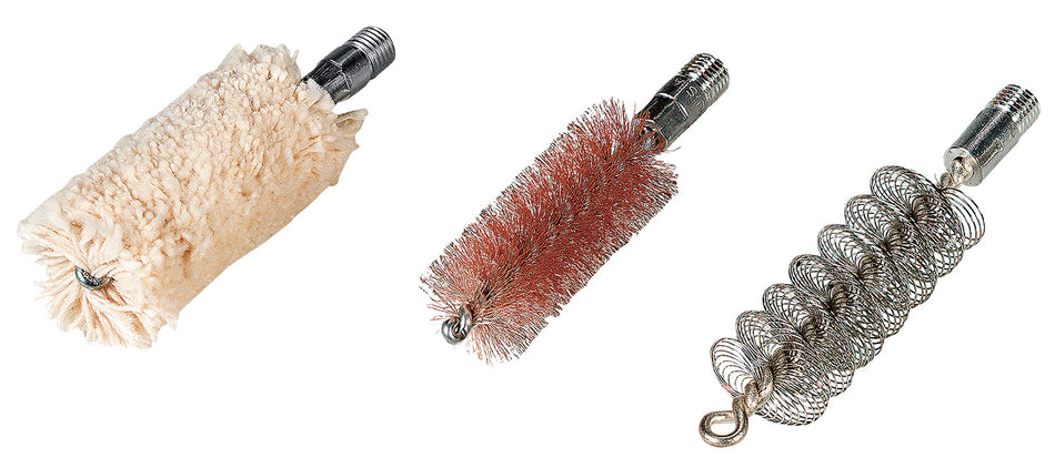 Hoppe's 3-Piece Bore Brush and Swab Set .30 Caliber Rifle