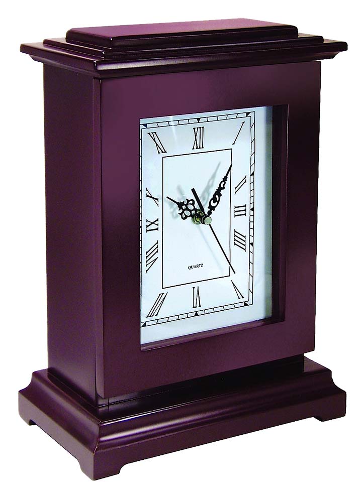 Peace Keeper RGC Tall Concealment Clock Mahogany Stain 1 Handgun