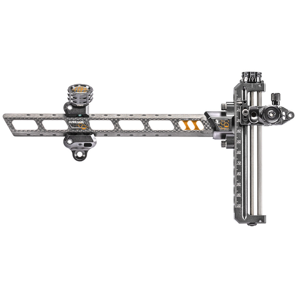SureLoc Adrenaline Orange RH Bow Sight Carbon Fiber