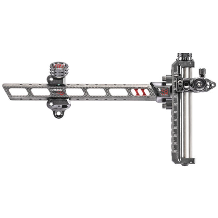 SureLoc Adrenaline Red RH Bow Sight Carbon Fiber