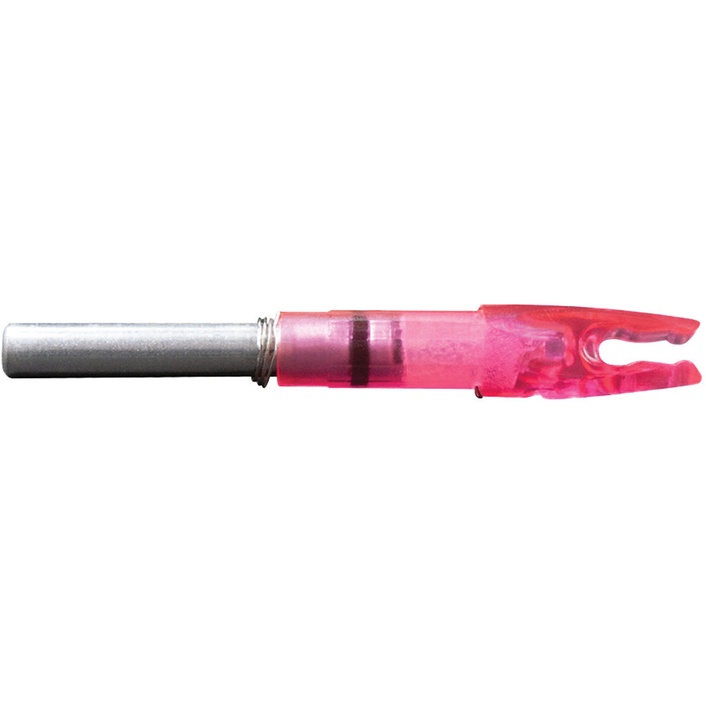 Lumenok Pink H Lighted Nocks for Arrows 3 pk.