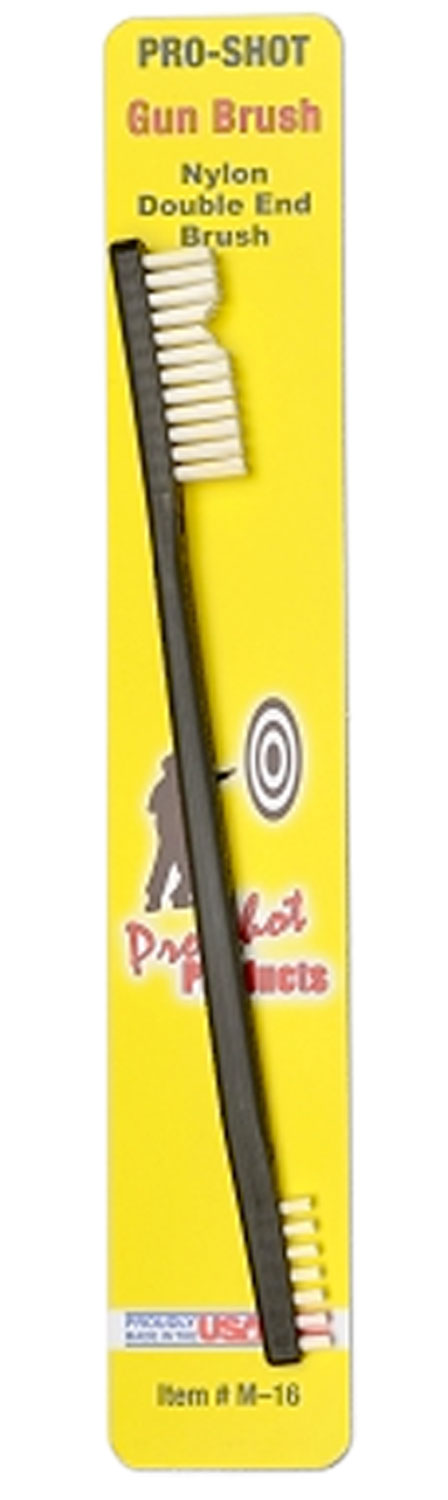 Pro-Shot Nylon Bristle Double Ended M4/M16 Gun Cleaning Brush