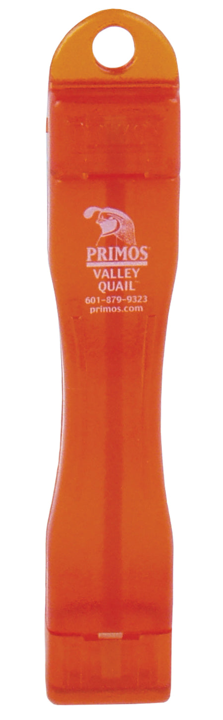 Primos Valley Quail Wooden Bite Call Long Range Locator - Brown