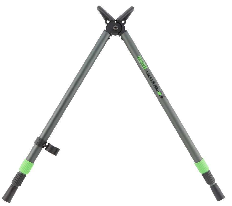 Primos Pole Cat Short BiPod Shooting Stick, Aluminum, Posi-Lock, Black, 16"-38"