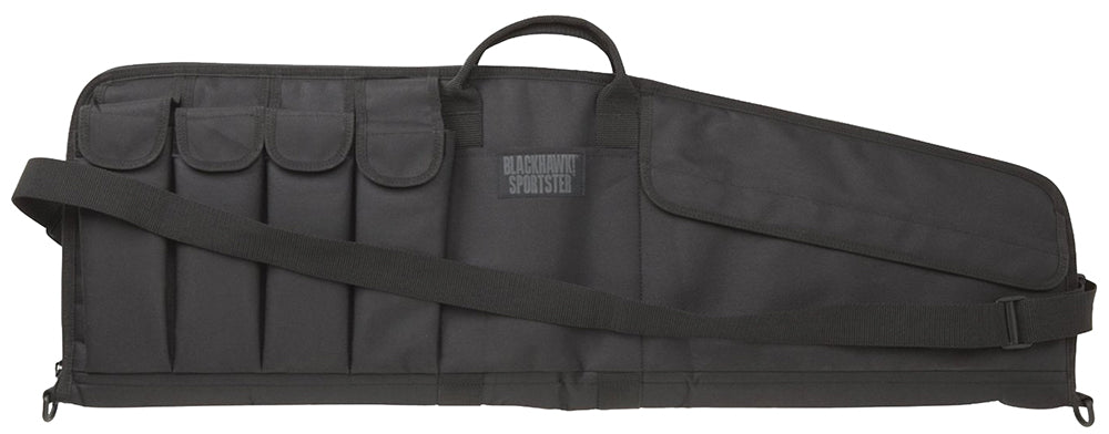 Blackhawk 74SG36BK Tactical Carbine Case 36" Black PVC Laminate Polyester Lockable Dual-Density Foam