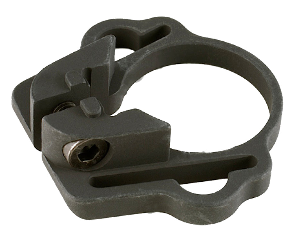 Mission First Tactical OPSM AR-15 Single Point Sling Mount Matte Black Aluminum 1.25" Webbing