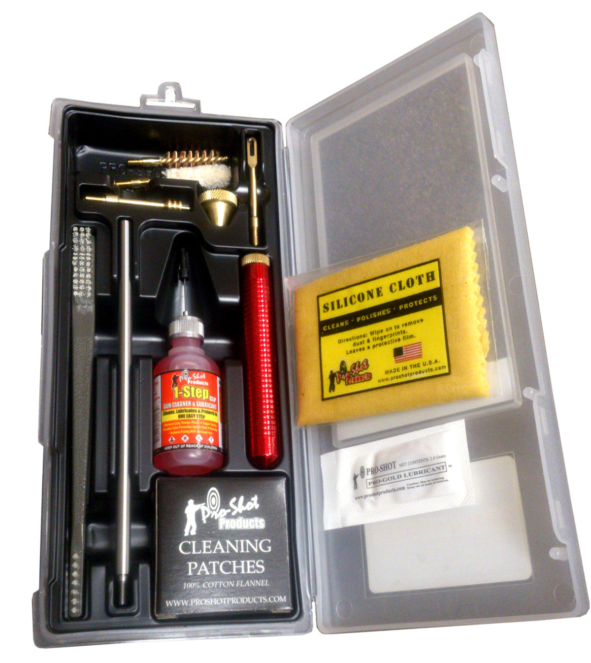 Pro-Shot P389KIT .38/.357/9mm Pistol Classic Box Kit in Yellow Plastic Case