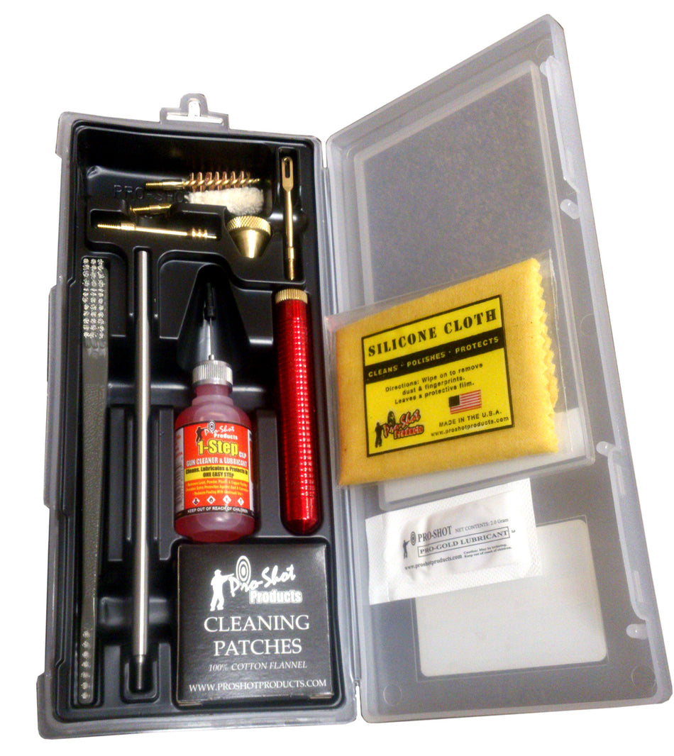 Pro-Shot P389KIT .38/.357/9mm Pistol Classic Box Kit in Yellow Plastic Case