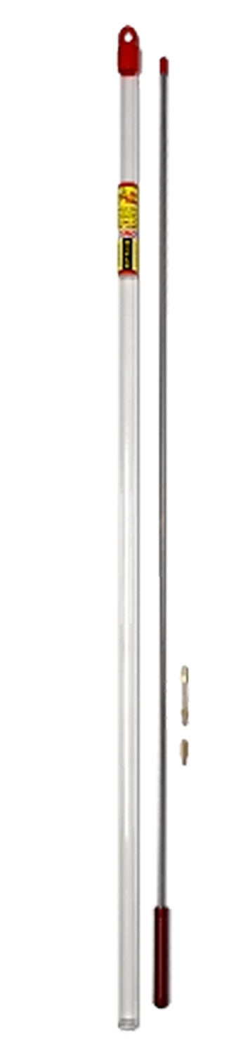 Pro-Shot .27 Cal & Up Rifle Micro-Polished 36" Stainless Steel Cleaning Rod #8-32