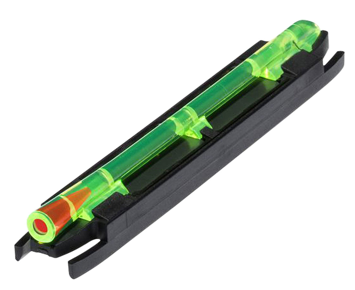 HiViz M300 Narrow Magnetic Front Sight for Shotguns with Green and Red Fiber Optic LitePipes