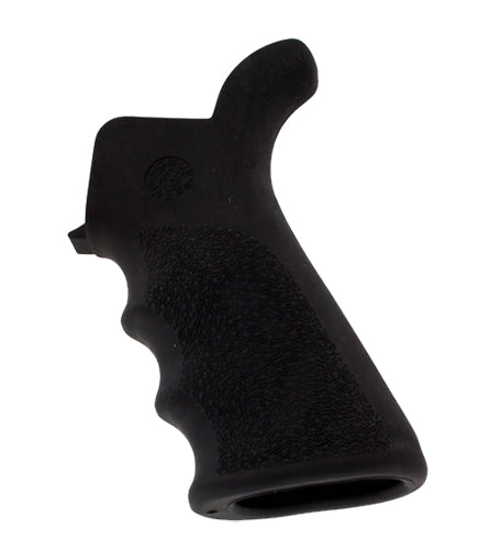 Hogue 15020 AR-15 M16 Beavertail Cobblestone Black Rubber Grip with Finger Grooves