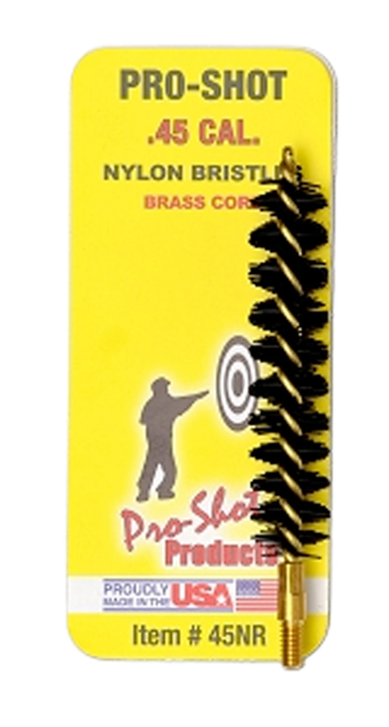 Pro-Shot .45 Caliber Rifle Nylon Bristle Bore Brush #8-32 Thread