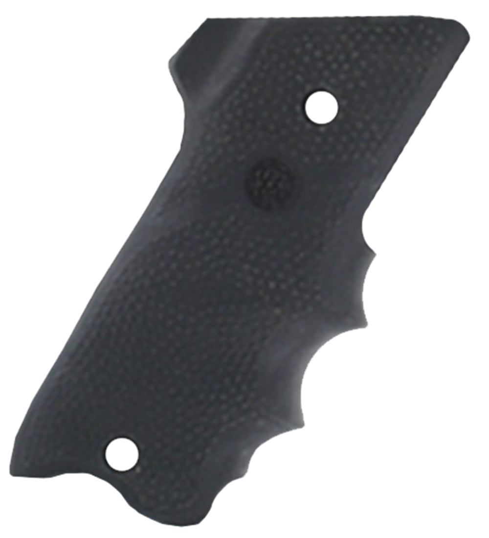 Hogue 82060 Ruger Mark II III Rubber Grip Black with Finger Grooves Right Hand Thumb Rest