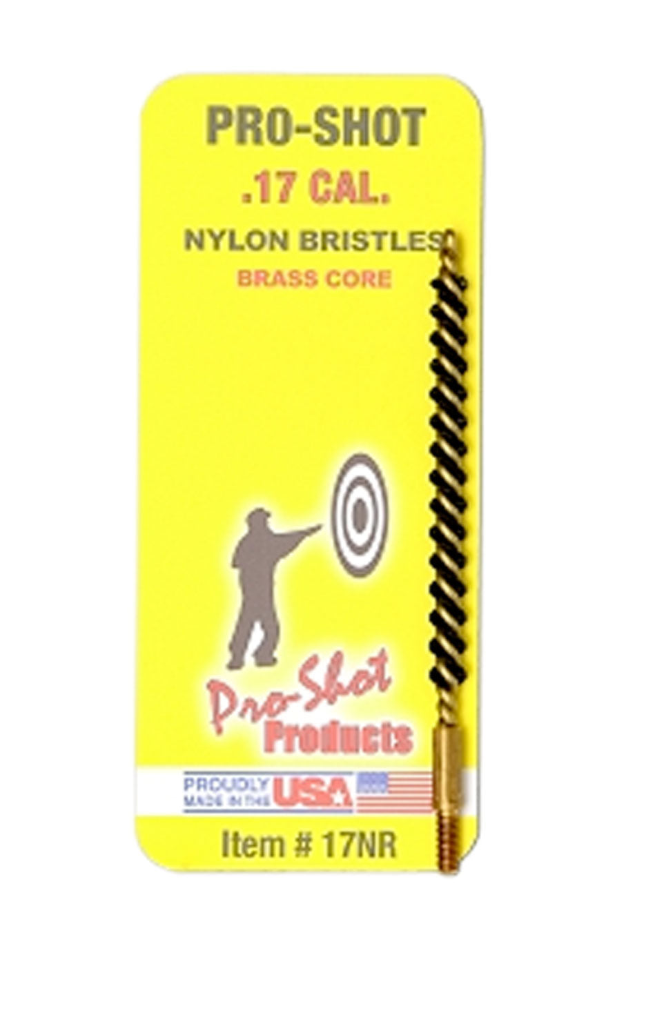 Pro-Shot 7mm Caliber Rifle Nylon Bristle Bore Brush #8-32 Thread