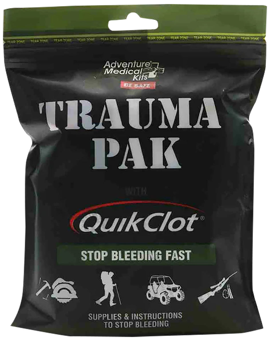 Adventure Medical Kits 20640292 Trauma Pak QuikClot Zeolite Bleeding Control Kit