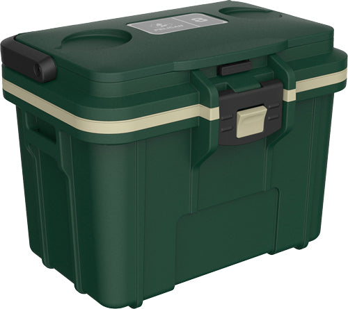 Pelican 8Qt Cooler Hunter Green Tan with Ice Pack