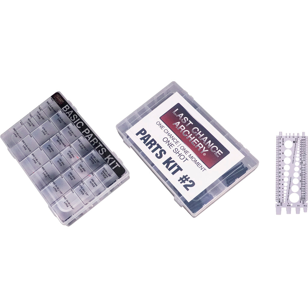 Last Chance PRO Parts Kit 3-Box Archery Hardware Set