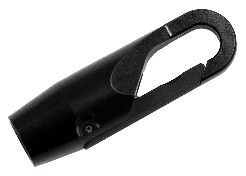 GrovTec GTSW269 Push Button Swivel to Snap Hook Adapter Sling Accessory Black