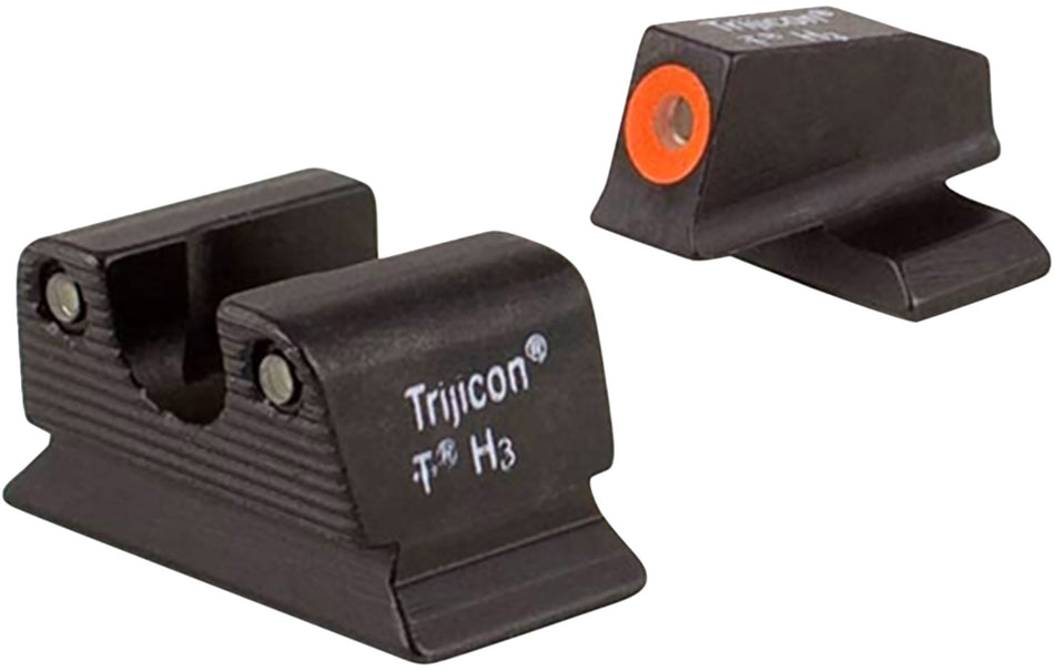 Trijicon HD Night Sights 600624 Orange Front/Black Rear - Beretta PX4 Models