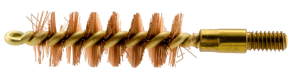 Pro-Shot .40 Cal / 10mm Pistol Bore Brush Bronze Bristles #8-32 Thread Brass Core