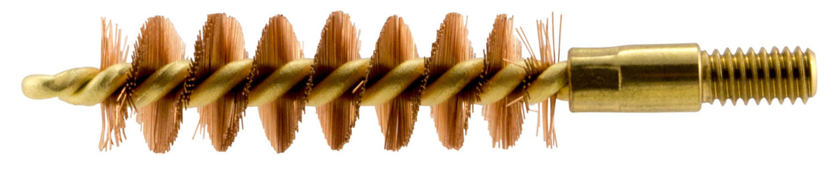 Pro-Shot 9mm Caliber Pistol Bore Brush Bronze Bristles #8-32 Thread Brass Core