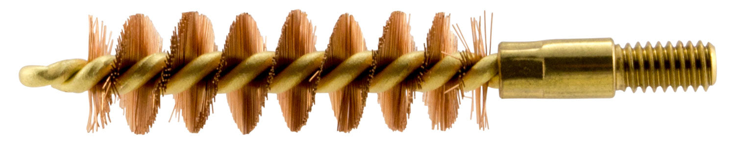 Pro-Shot 9mm Caliber Pistol Bore Brush Bronze Bristles #8-32 Thread Brass Core