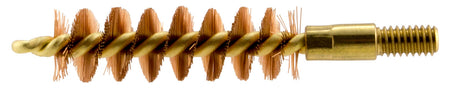 Pro-Shot 9mm Caliber Pistol Bore Brush Bronze Bristles #8-32 Thread Brass Core