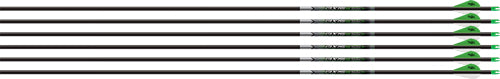 Easton Axis 5MM 500 Spine HalfOut Arrow Pack 6 with Blazer Vanes