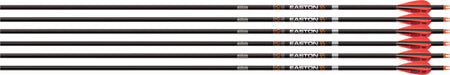 Easton Match Grade 6.5MM 400 Spine 3-Inch AAE Hybrid Vane Arrow 6PK