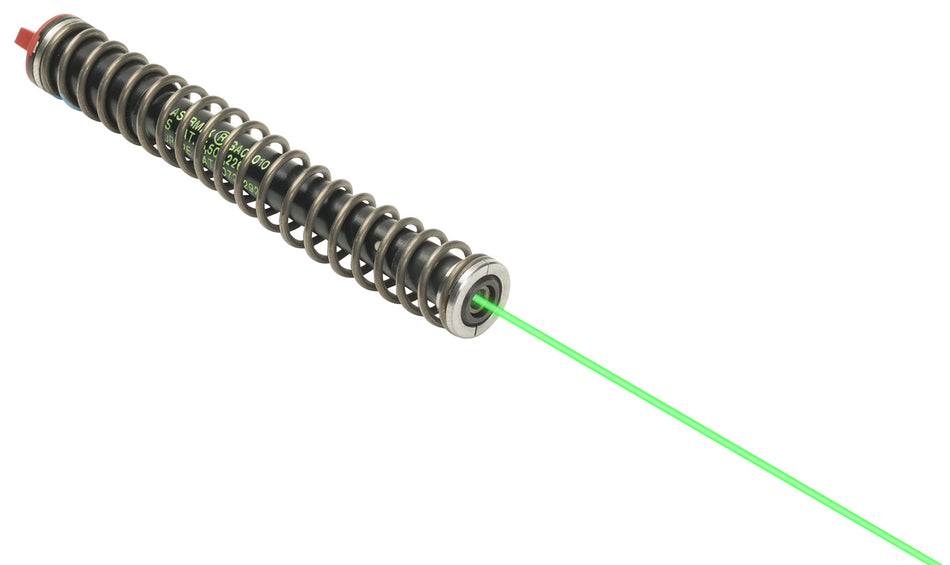 LaserMax LMS1141G Green Guide Rod Laser Sight Glock 17/22/31/37 Gen1-3 Black