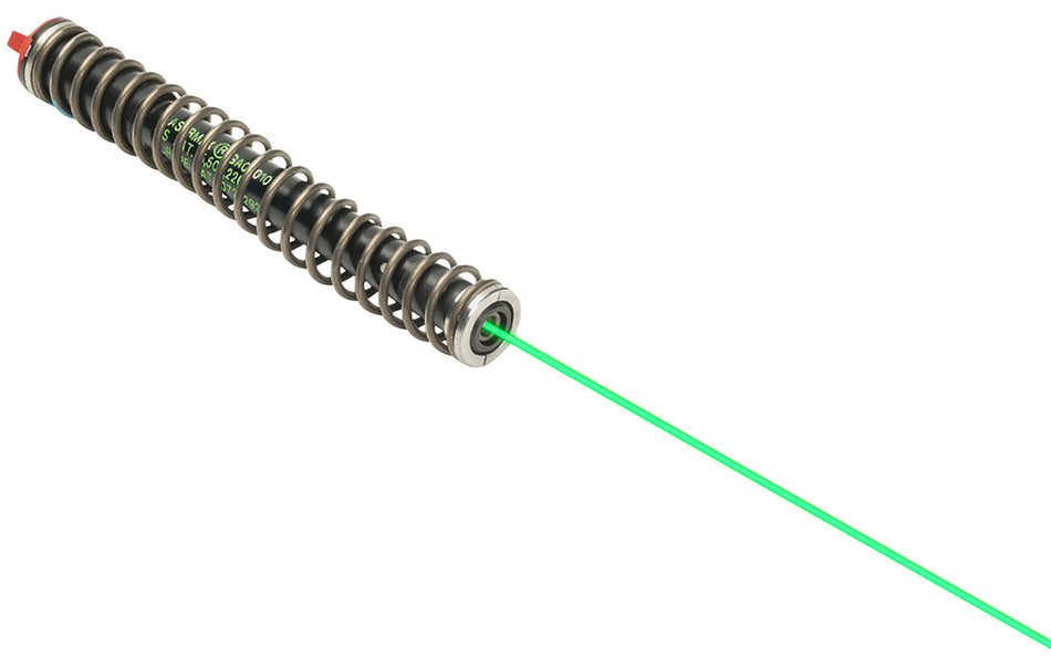 LaserMax LMSG419G Green Guide Rod Laser Glock 19 Gen4 Black