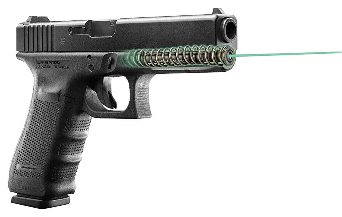 LaserMax LMSG422G Green Guide Rod Laser Sight Glock 22/31/35 Gen4 Black