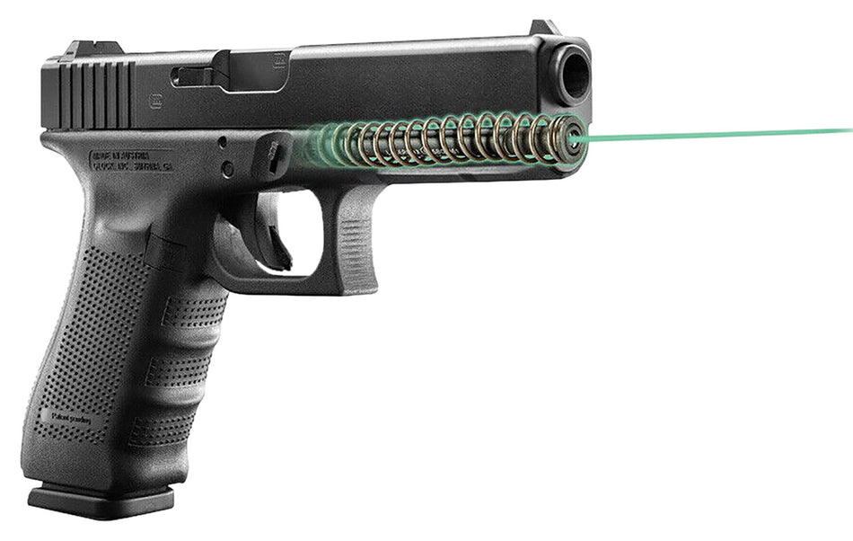 LaserMax LMSG422G Green Guide Rod Laser Sight Glock 22/31/35 Gen4 Black
