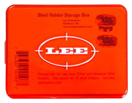 Lee Red Plastic Auto Prime Shell Holder Storage Box