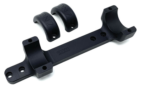 DNZ 1-Inch Low Black Scope Mount for Browning BAR/BLR Long Action and Benelli R1