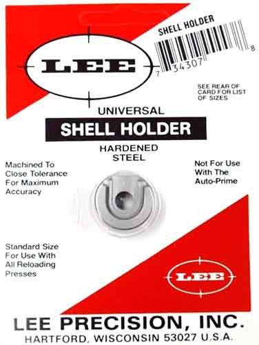 Lee Universal Shell Holder R-21 for Reloading Press