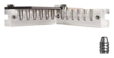 Lee .358 158gr Flat Nose Six Cavity Bullet Mold No Handles