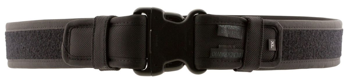 Blackhawk 44B2MDBK Padded Duty Belt Black Cordura 32-36 Inch 2.25" Wide Buckle