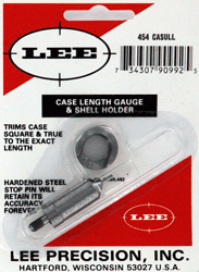 Lee Trimmer Gauge .454 Casull Reloading Tool