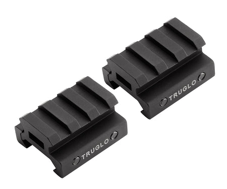 TruGlo TG8972B Matte Black Anodized Picatinny Riser Mount