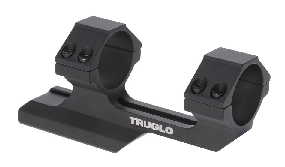 TruGlo TG8963B Tactical One-Piece Scope Mount/Ring Combo 1" Black