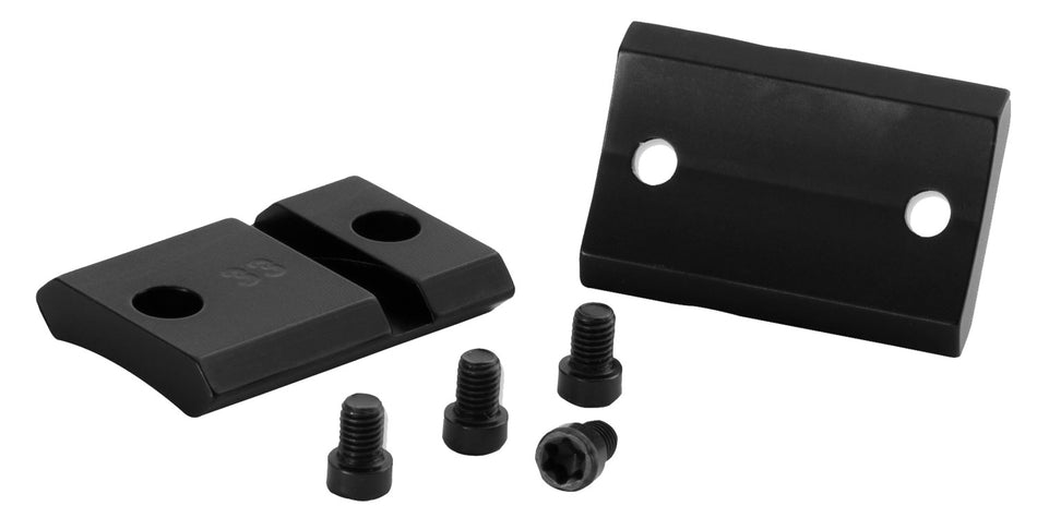 Browning A-Bolt and A-Bolt II Two-Piece Weaver-Style Scope Base Set, Gloss Black