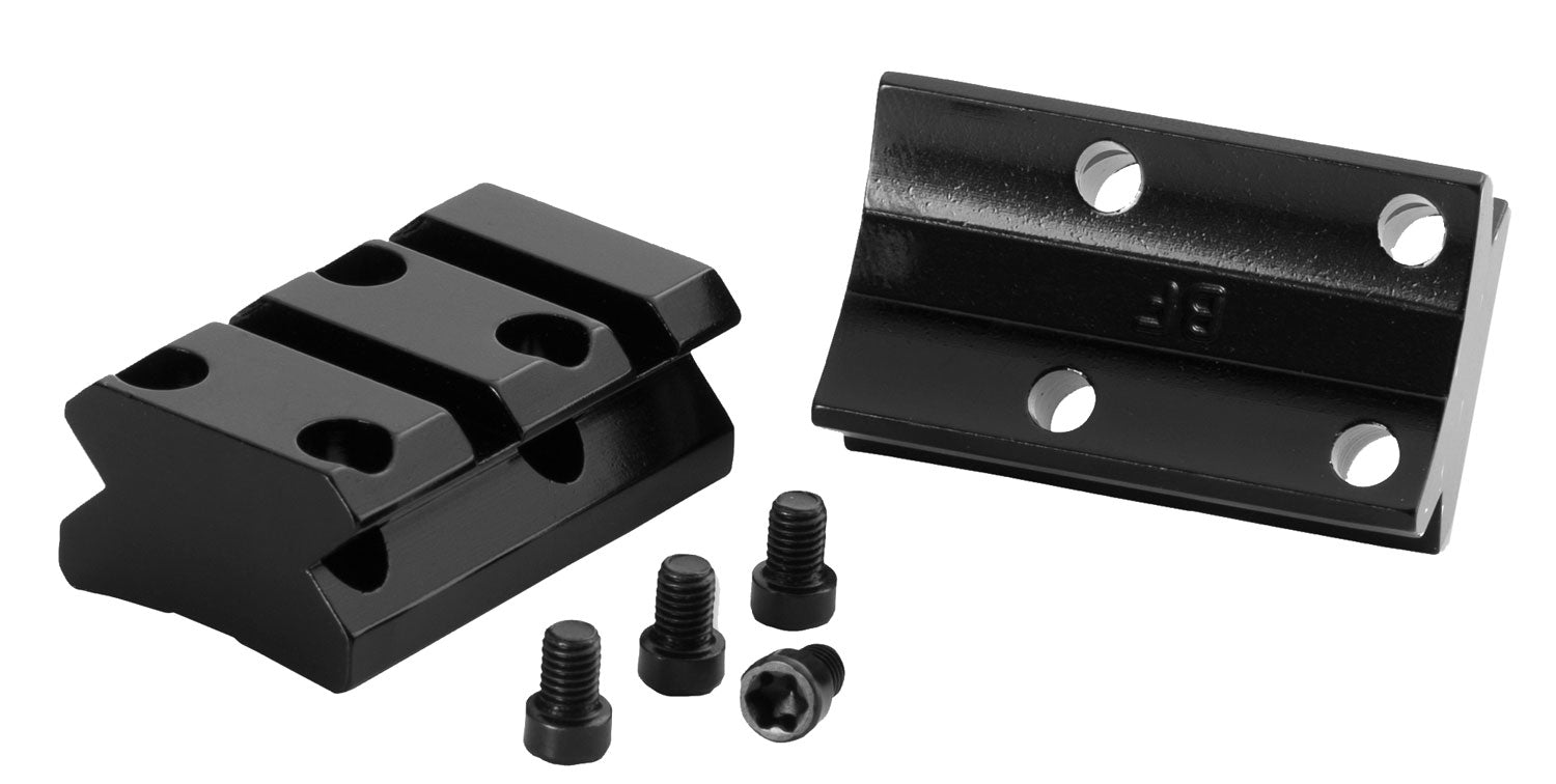 Browning X-Bolt X-Lock Weaver-Style Two-Piece Scope Base, Gloss Black