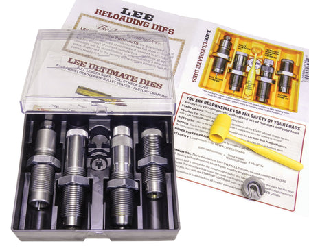 Lee 90738 300 Win Mag Ultimate Rifle Die Set - 4 Piece