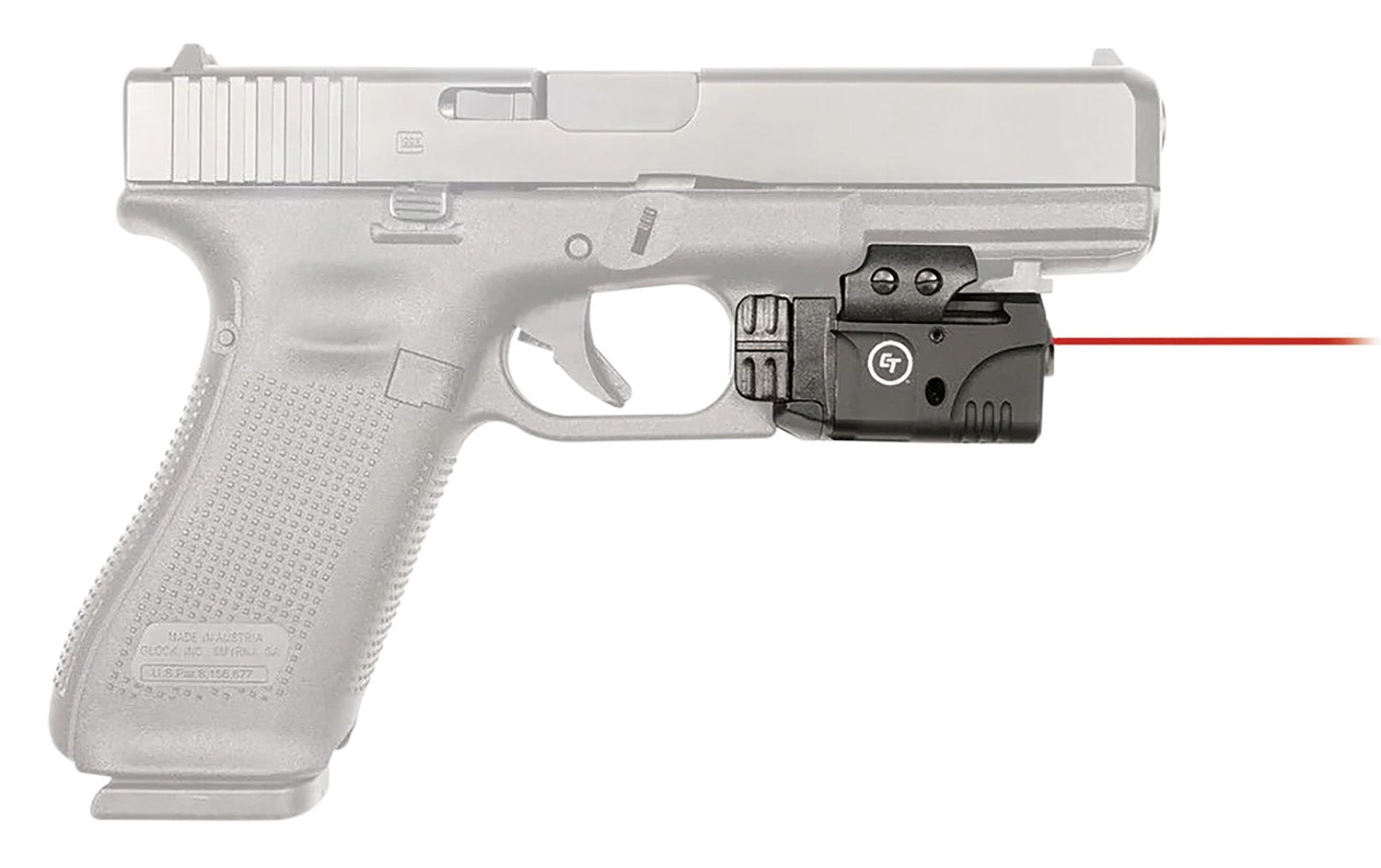 Crimson Trace Rail Master Pro Universal Red Laser Sight and Tactical Light, 633nM, Picatinny/Weaver Mount